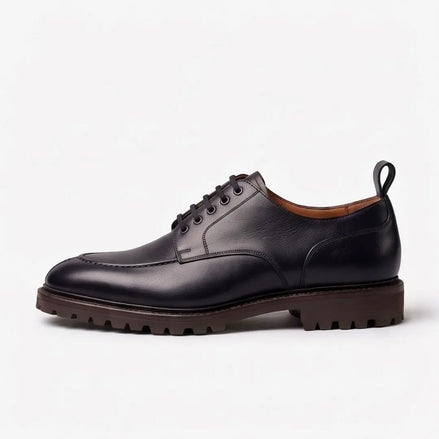 Madignano Apron Lug-Sole Derby for Men - Chunky Leather Derby Shoes