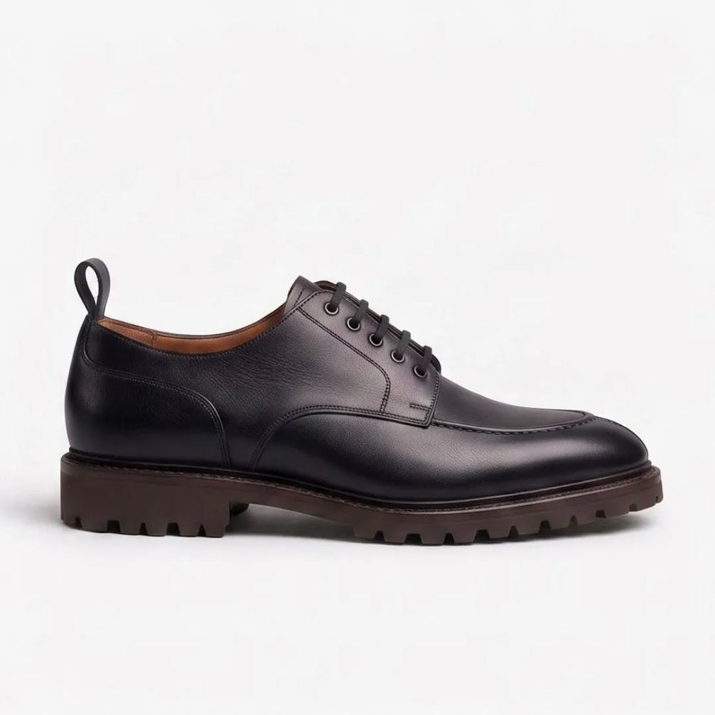 Madignano Apron Lug-Sole Derby for Men - Chunky Leather Derby Shoes