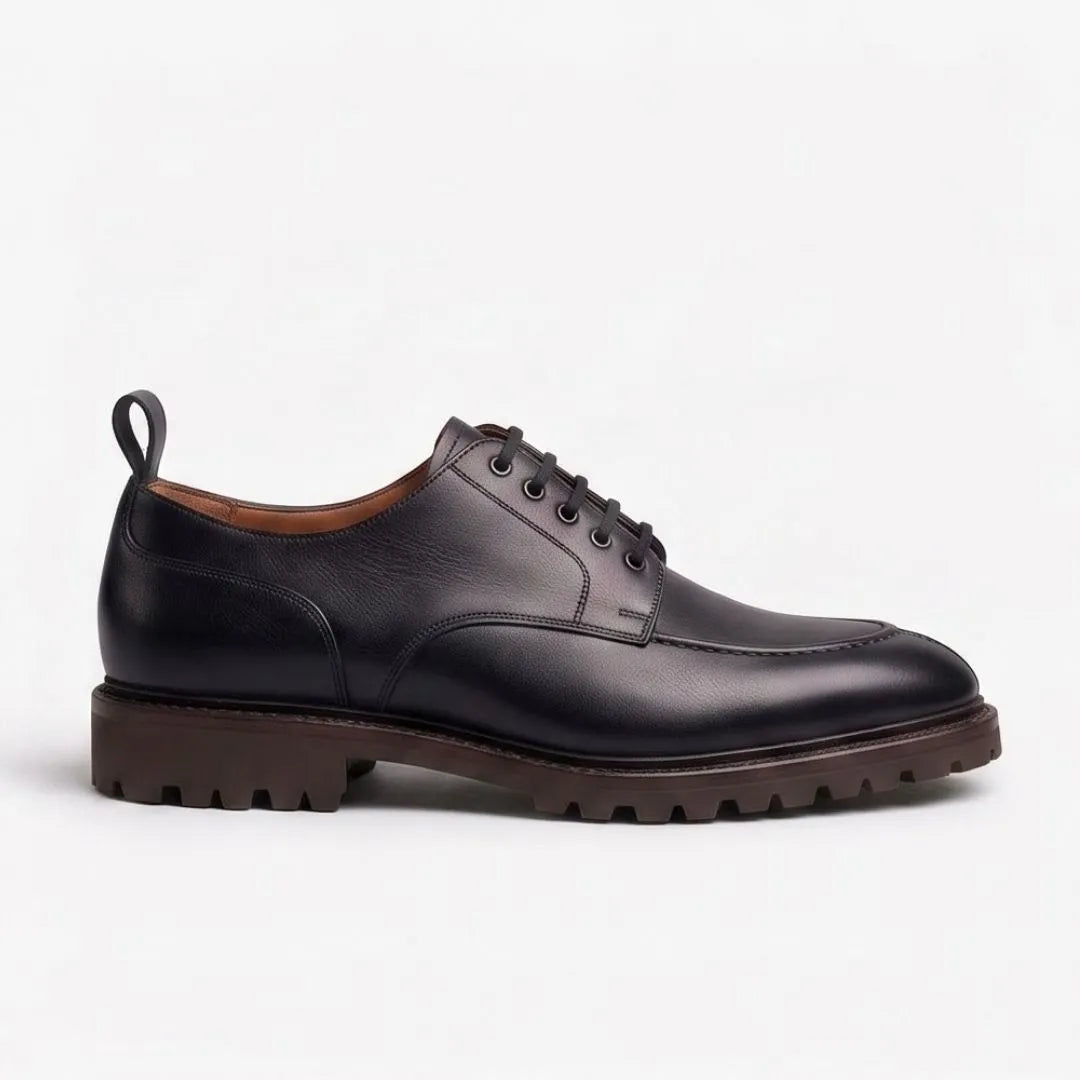 Madignano Apron Lug-Sole Derby for Men - Chunky Leather Derby Shoes