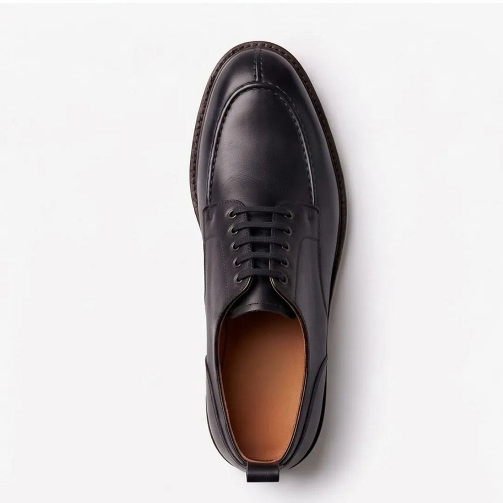 Madignano Apron Lug-Sole Derby for Men - Chunky Leather Derby Shoes