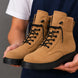Mojave Suede Combat Boot for Men - Lug-Sole Lace-Up Leather Boots