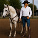 Verona Men's Patent-Top Polo & Horse Riding Boots – Black Leather Competition Boots