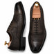Munich Hand-Woven Brogue Oxford for Men - Goodyear Welted Leather Dress Shoes