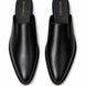 Mantova Burnished Leather Mule for Men - Backless Open-Heel Dress Shoes