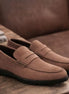 Magreglio Suede Lug Penny Loafer for Men - Casual Suede Penny Loafers