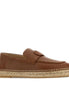 Moncao Leather Penny Espadrille for Men - Leather Espadrilles
