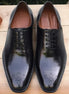 Moggio Ornate Medallion Wholecut Oxford for Men - Polished Leather Oxford Shoes