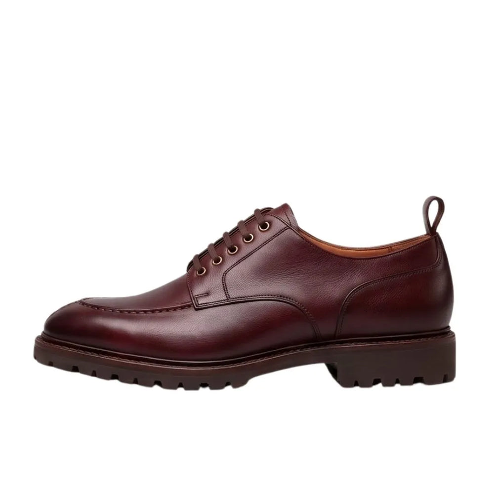 Martignana Apron Lug-Sole Derby for Men - Chunky Leather Derby Shoes