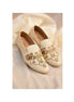 Mahabaleshwar Zardozi Elephant Ethnic Loafer for Men - Hand-Embroidered Silk Wedding Loafers