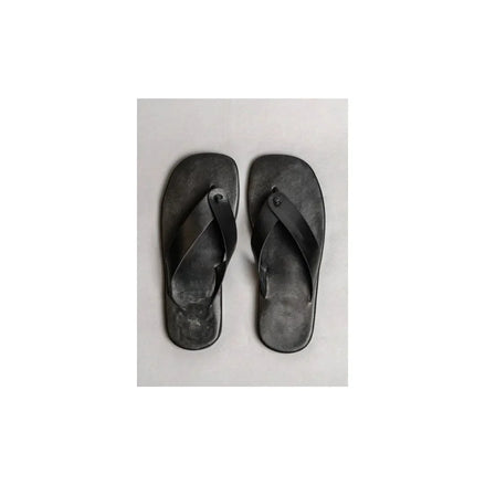 Milfontes Deep-Tone Thong Flip-Flop for Men - Leather Flip-Flops