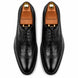 Malcomb Croc-Panel Wingtip Derby for Men - Goodyear Welted Leather Shoes