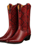 Monahans Snake-Embossed Cowboy Boot for Men - Exotic-Look Cowboy Boots