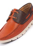 Montmelo Contrast-Collar Boat Shoe for Men - Two-Tone Boat Shoes
