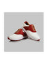 Muirkirk Croc-Saddle Cleated Golf Shoe for Men - Two-Tone Leather Golf Shoes