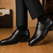 Modica Single Monk Cap-Toe Shoes for Men - Handmade Leather Formal Shoes