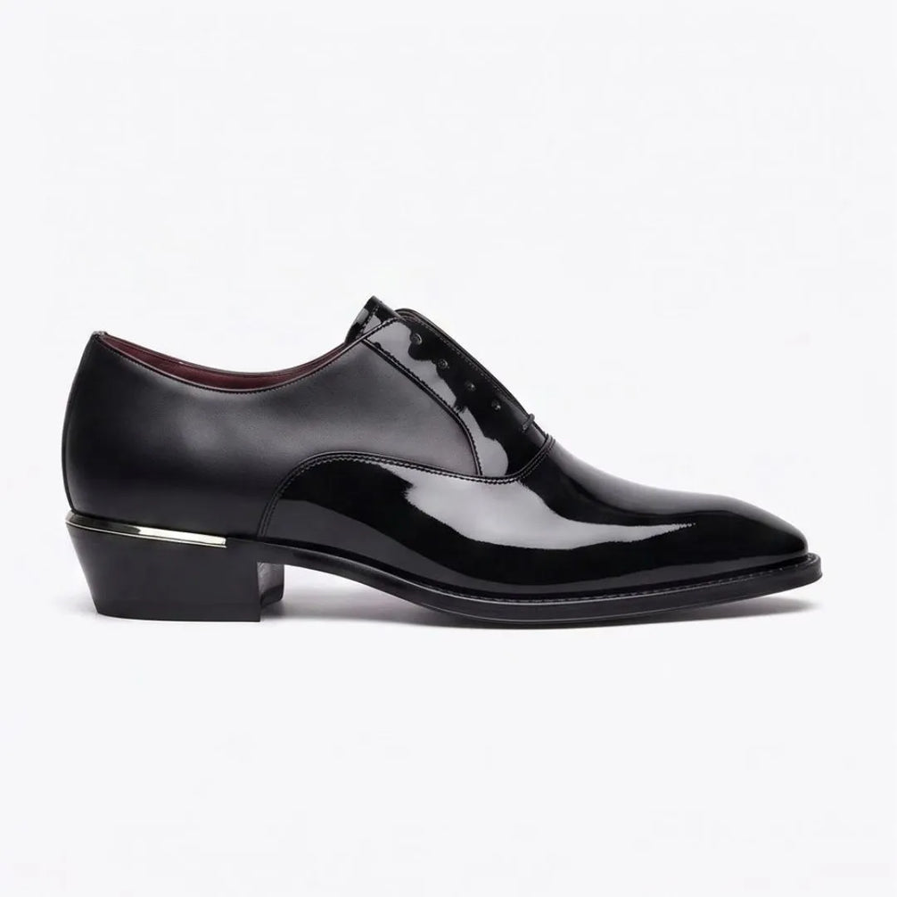 Martinengo Patent Evening Oxford for Men - Patent Leather Tuxedo Oxfords