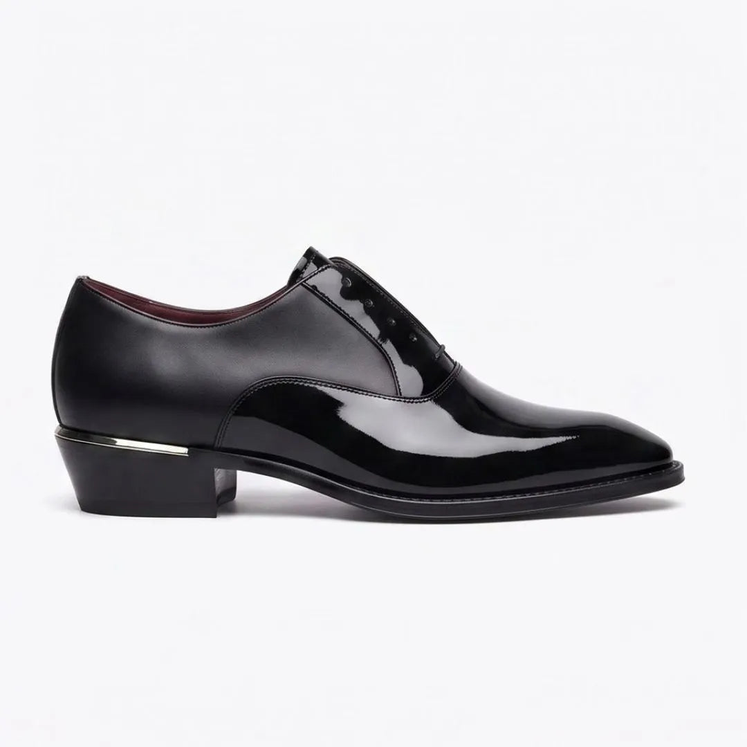 Martinengo Patent Evening Oxford for Men - Patent Leather Tuxedo Oxfords