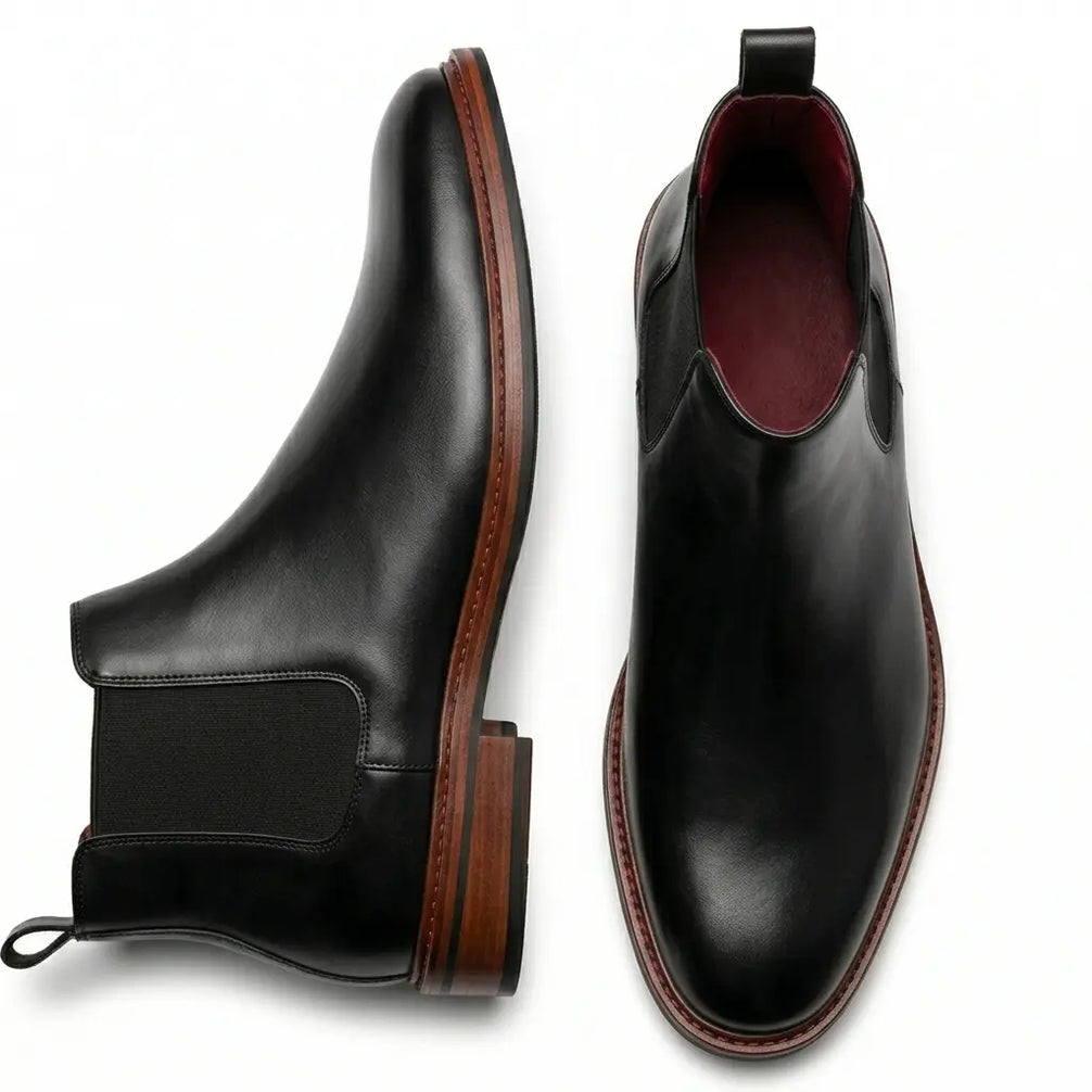 Mirage Chelsea Boot for Men - Goodyear Welted Full-Grain Leather Boots