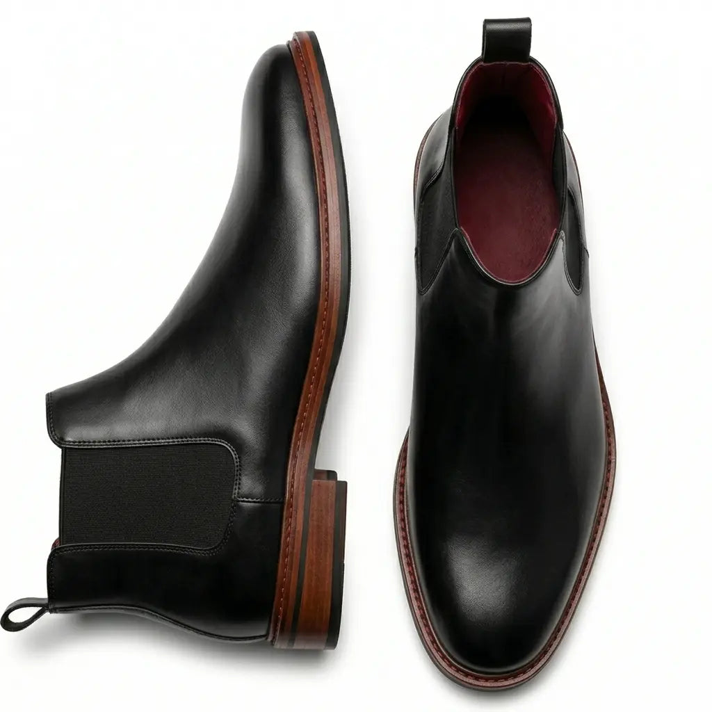 Mirage Chelsea Boot for Men - Goodyear Welted Full-Grain Leather Boots