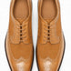Mosaic Leather & Suede Wingtip Derby for Men - Goodyear Welted Lug-Sole Shoes