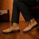 Mojave Suede Combat Boot for Men - Lug-Sole Lace-Up Leather Boots