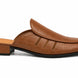 Molveno Croc-Embossed Slit Mule for Men - Backless Block-Heel Slip-On Shoes