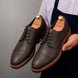 Max Cap-Toe Derby for Men - Nubuck Goodyear Welted Leather Shoes