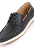 Montornes Perforated Boat Shoe for Men - Perforated Leather Boat Shoes