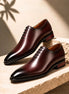 Mileto Deep-Glow Wholecut Oxford for Men - Burnished Leather Formal Shoes