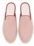 Malvasia Piped Suede Cupsole Mule for Men - Backless Slip-On Shoes