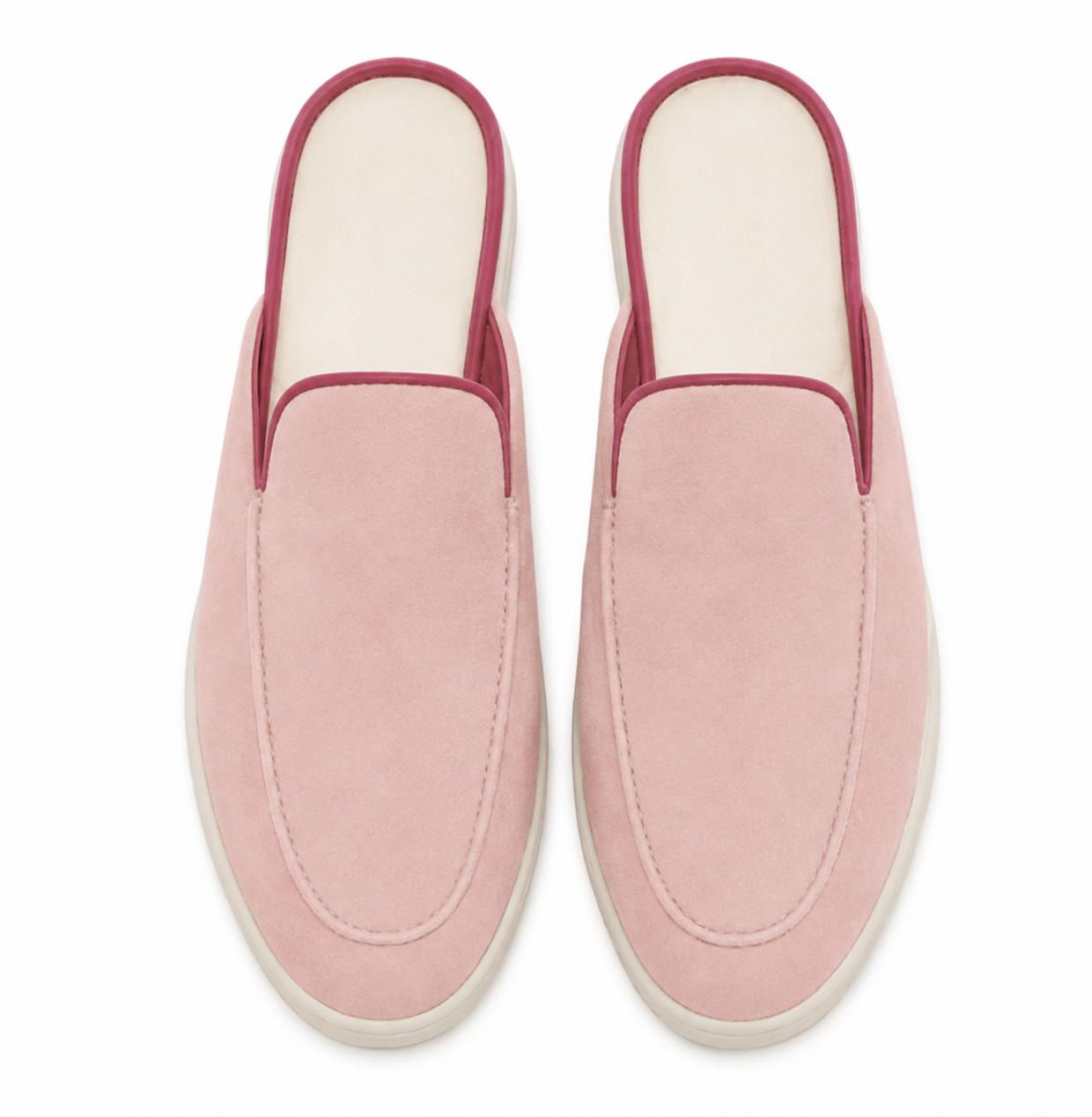 Mahon Tonal Suede Cupsole Mule for Men - Backless Slip-On Summer Shoes