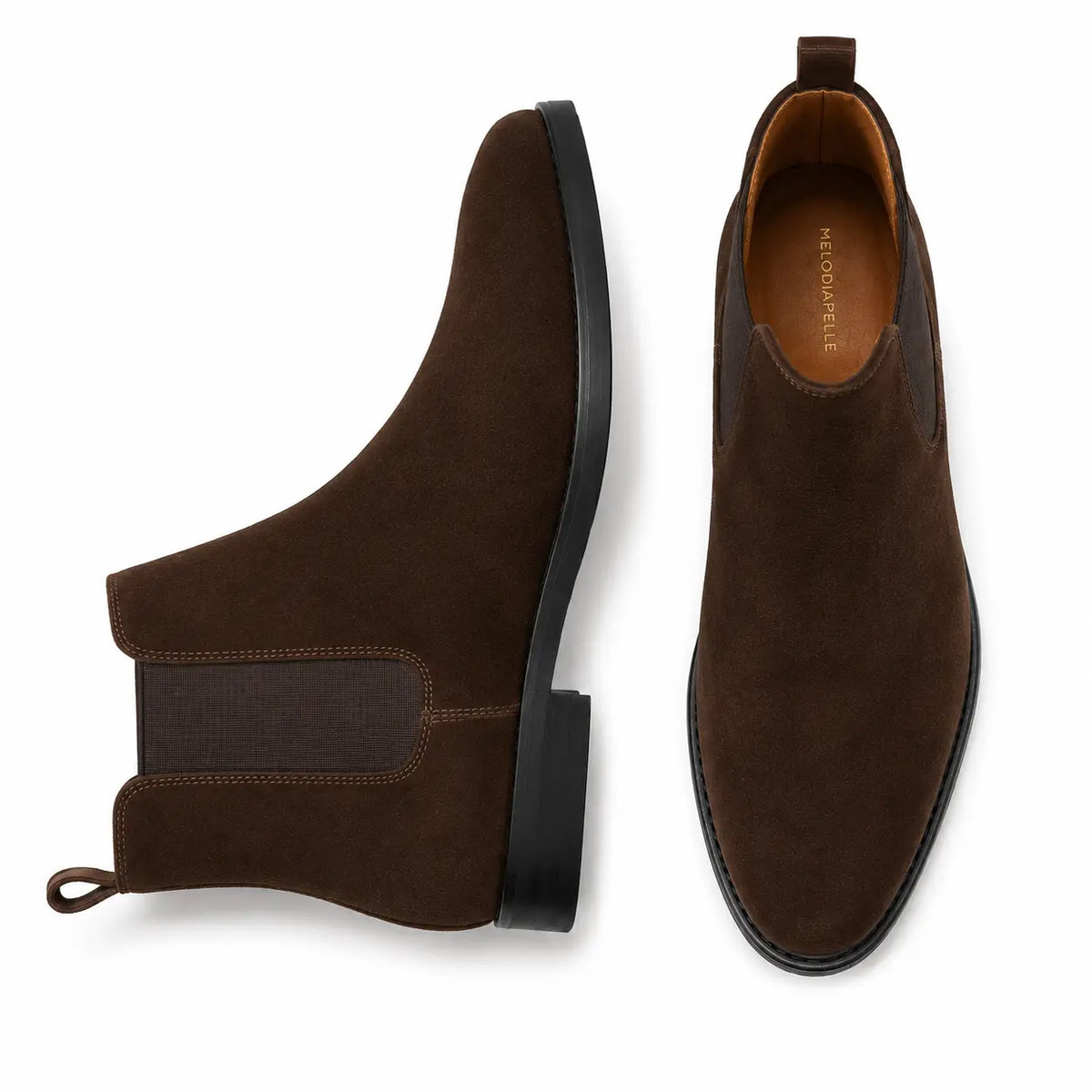 Moorgate Suede Chelsea Boot for Men - Goodyear Welted Leather Chelsea Boots