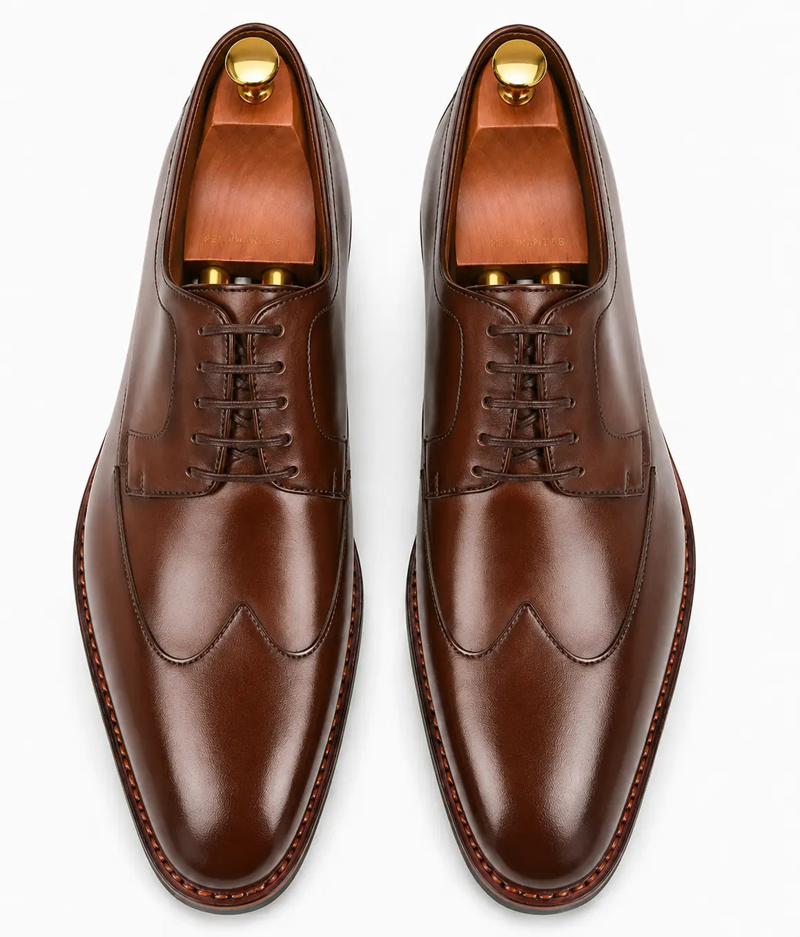 Matador Austerity Wingtip Derby for Men - Goodyear Welted Leather Formal Shoes