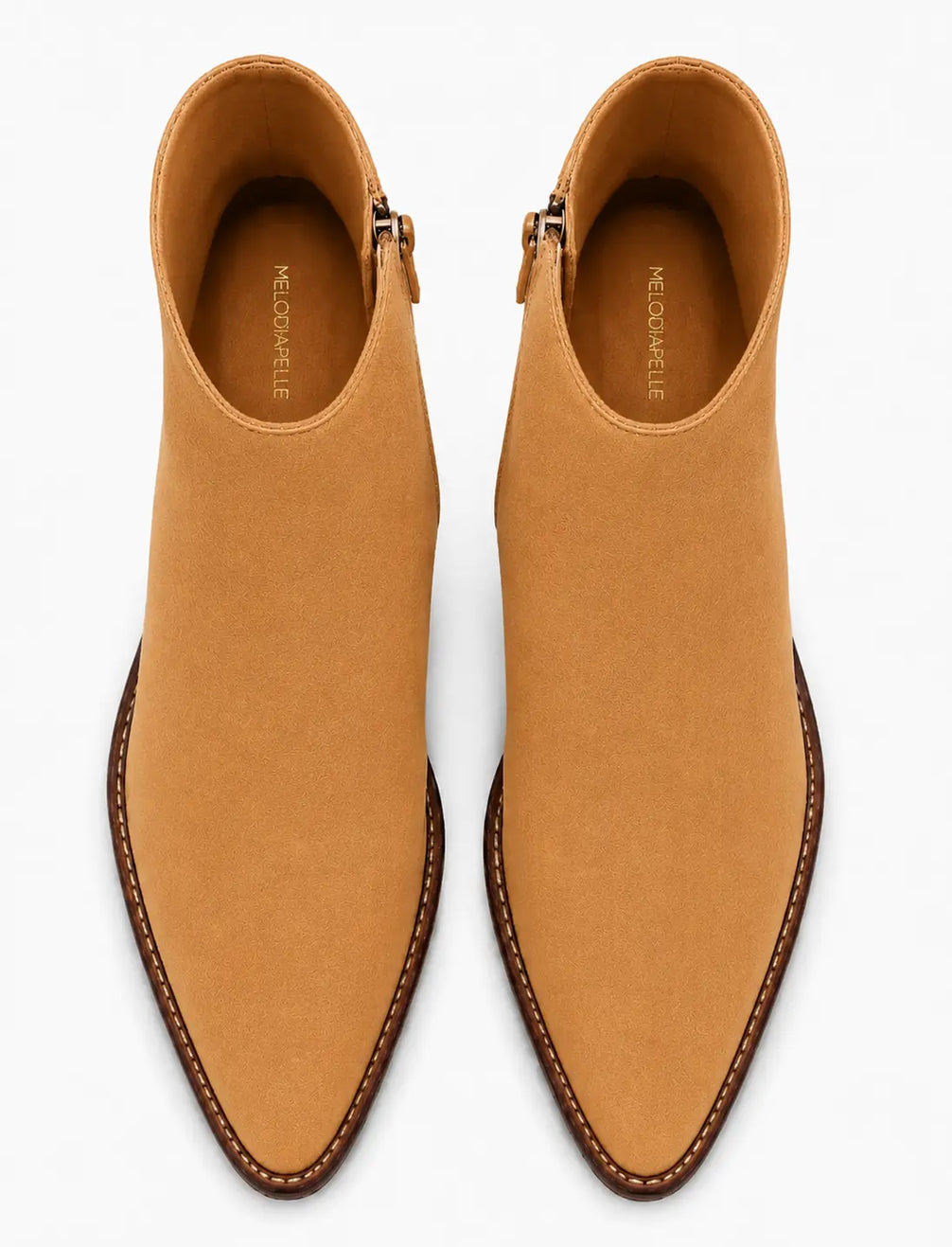 Malone Zip Ankle Boot for Men - Goodyear Welted Leather Boots with Block Heel