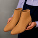 Malone Zip Ankle Boot for Men - Goodyear Welted Leather Boots with Block Heel