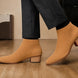 Malone Zip Ankle Boot for Men - Goodyear Welted Leather Boots with Block Heel