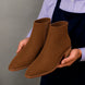 Malone Zip Ankle Boot for Men - Goodyear Welted Leather Boots with Block Heel
