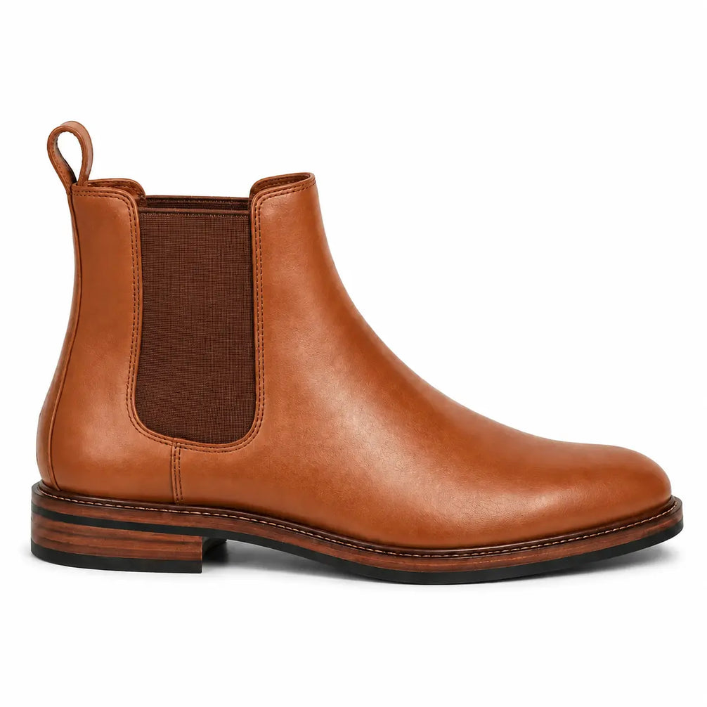 Mirage Chelsea Boot for Men - Goodyear Welted Full-Grain Leather Boots