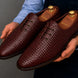 Morrigan Full-Woven Oxford for Men - Handmade Basket-Weave Leather Dress Shoes