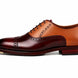 Messina Semi-Brogue Cap-Toe Oxford for Men - Lug-Sole Leather Dress Shoes