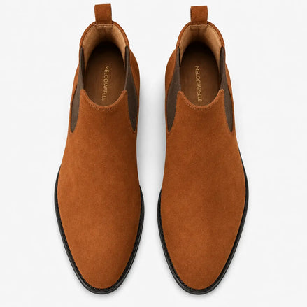 Moorgate Suede Chelsea Boot for Men - Goodyear Welted Leather Chelsea Boots