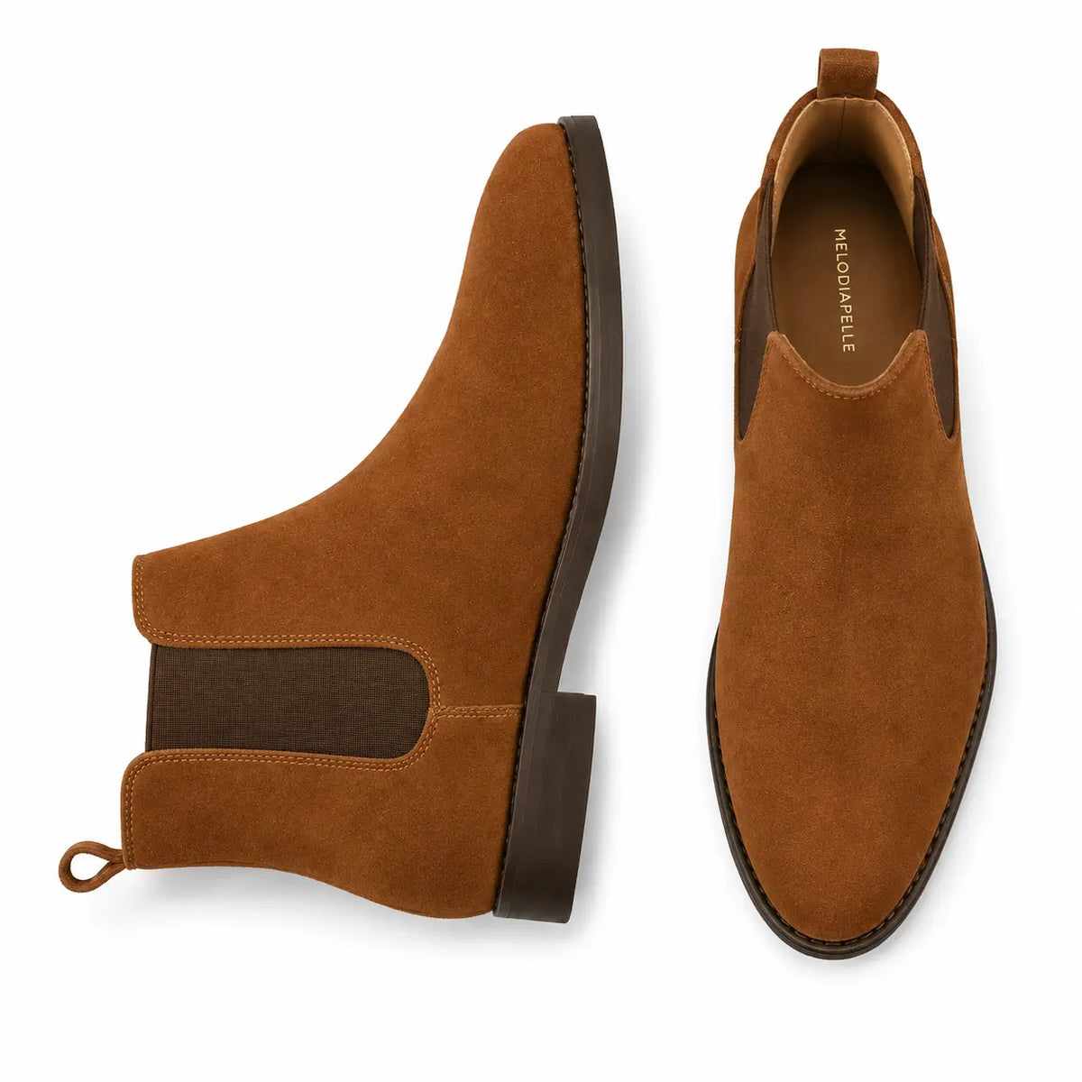 Moorgate Suede Chelsea Boot for Men - Goodyear Welted Leather Chelsea Boots
