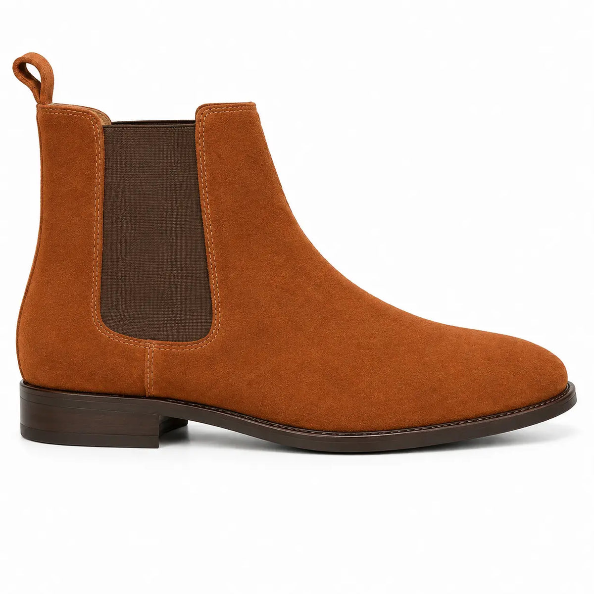 Moorgate Suede Chelsea Boot for Men - Goodyear Welted Leather Chelsea Boots