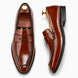 Marbella Apron-Stitch Penny Loafer for Men - Handmade Full-Grain Leather Shoes