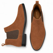Moorgate Suede Chelsea Boot // Jet Black