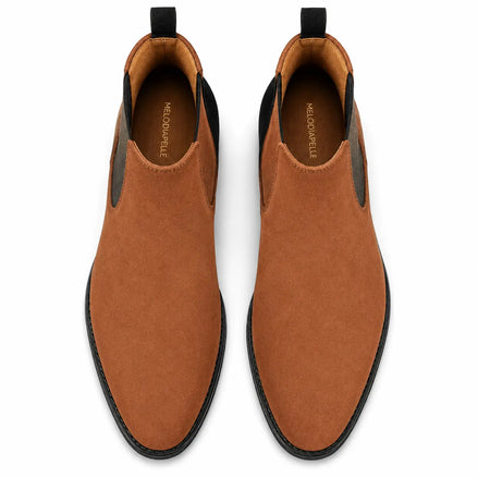 Moorgate Suede Chelsea Boot // Jet Black