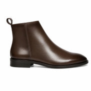 Molino Zip Ankle Boot // Cognac Burnished