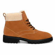 Malabar Shearling Winter Boot // Camel Suede