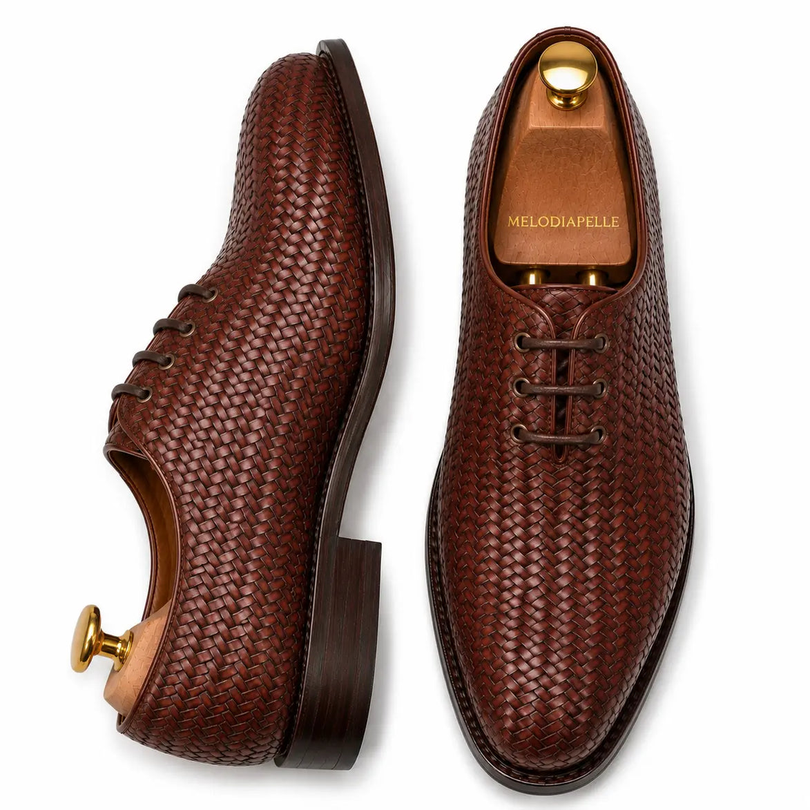 Morrigan Full-Woven Oxford // Mahogany Burgundy