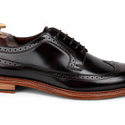 Morano Wingtip Brogue Derby // Oxblood